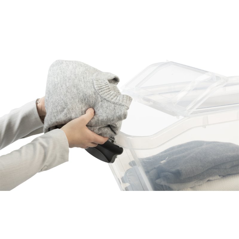 Kunststof opbergbox PROBOX SCHUINE VORM, 58 liter